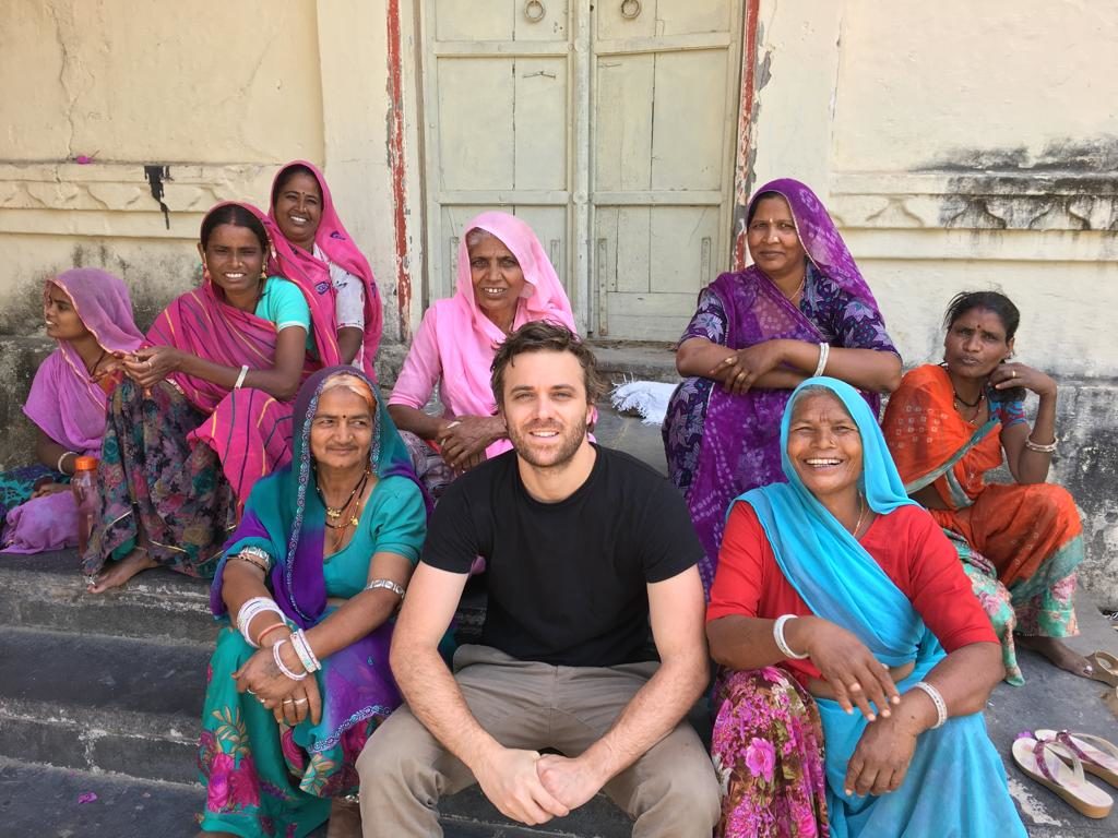 Edoardo in India