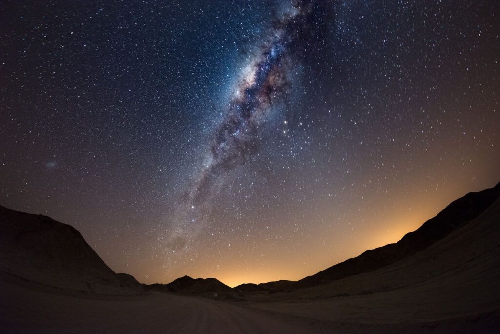 Notte nel deserto Namibia