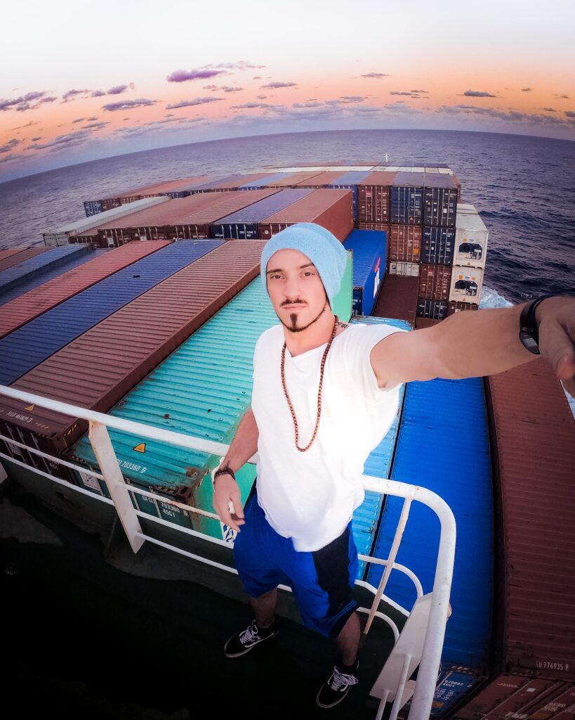 Giro del mondo: sulla nave cargo