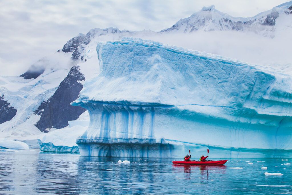 Kayak in Antartide