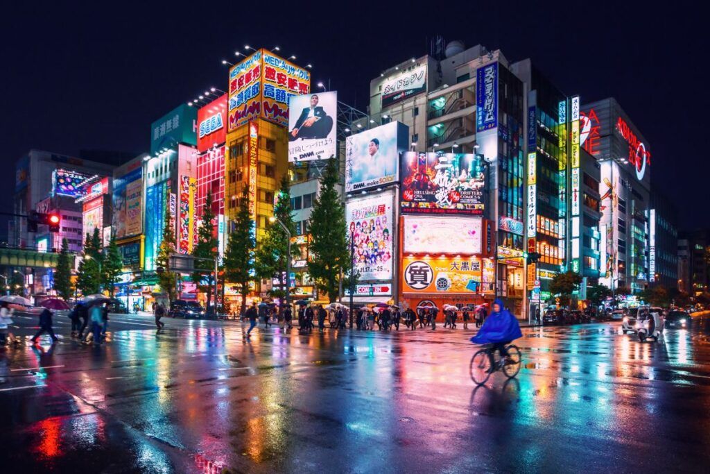 Akihabara: il quartiere dei manga e dei videogiochi.