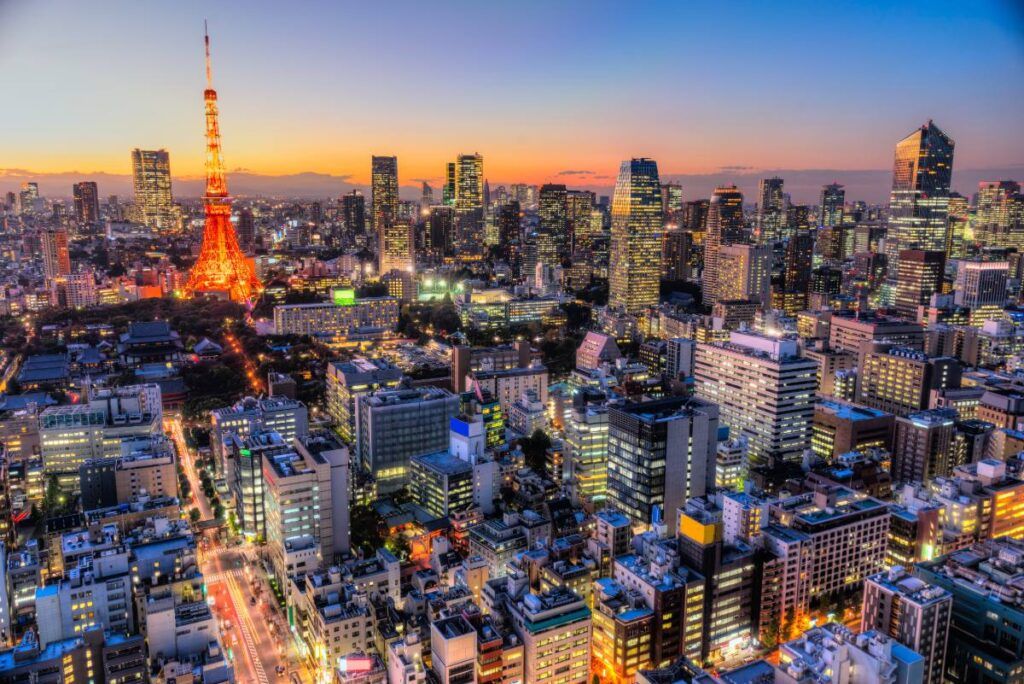 Cosa vedere in Giappone: la capitale Tokyo.