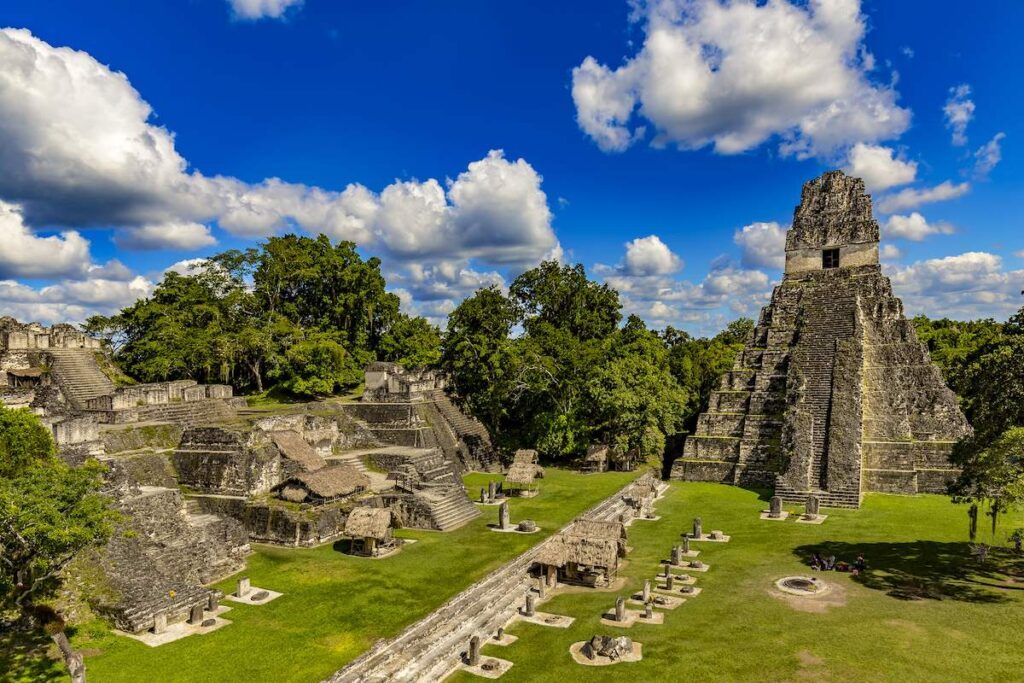 foto del tempio del jaguaro in guatemala