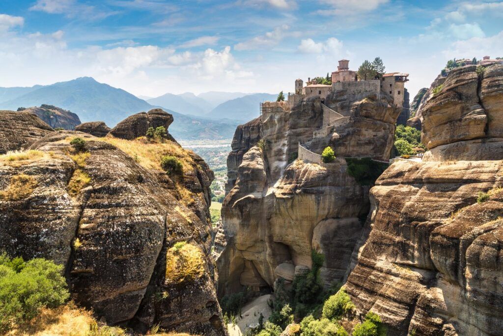 Vista di Meteora