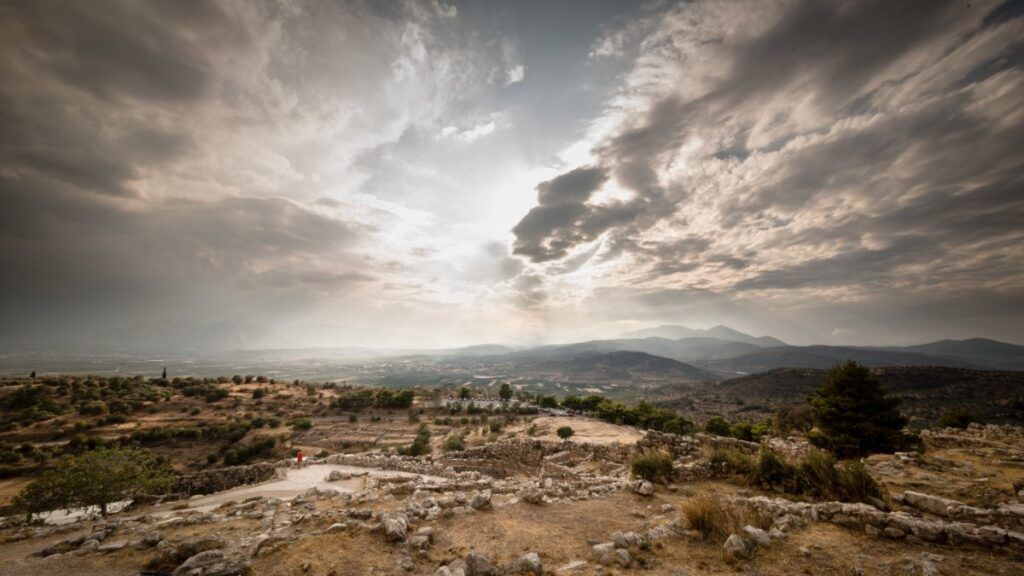 vista di Micene