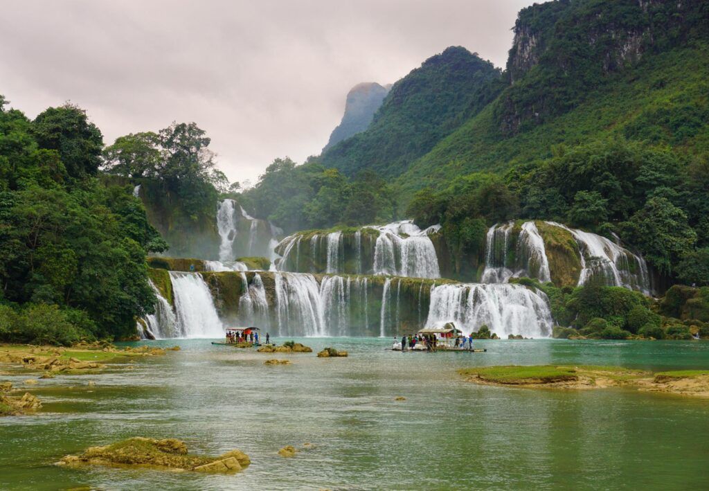 Cascate Pongour. Da Lat, Vietnam