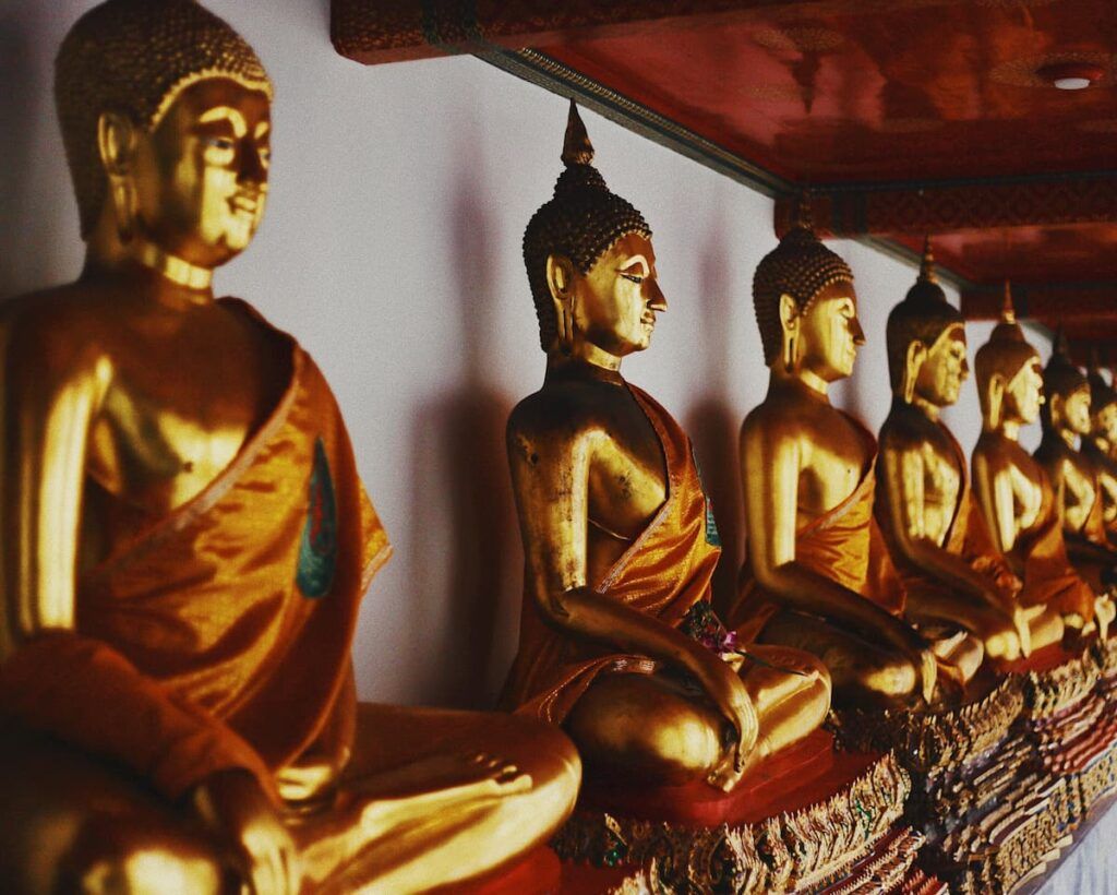 Statue di Buddha