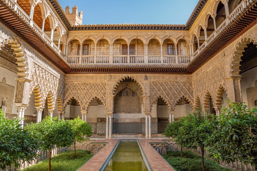 Cortili dell'Alcázar