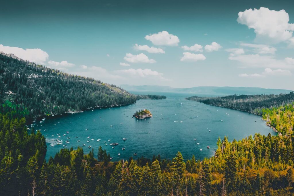 Emerald Bay al lago Tahoe