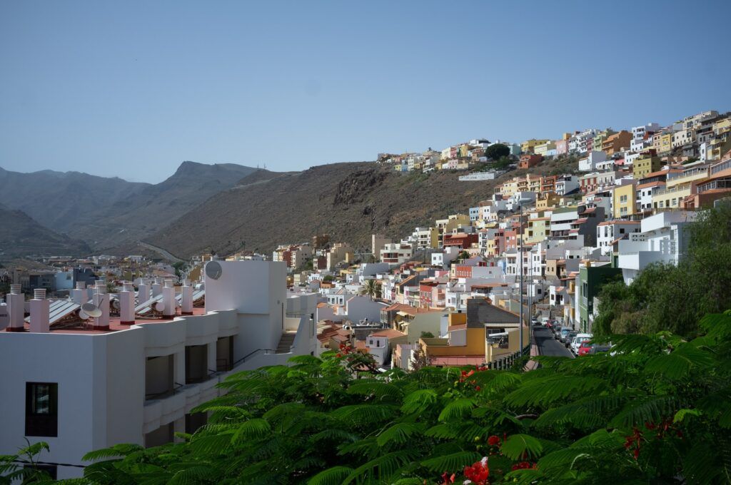 Panorama de La Gomera