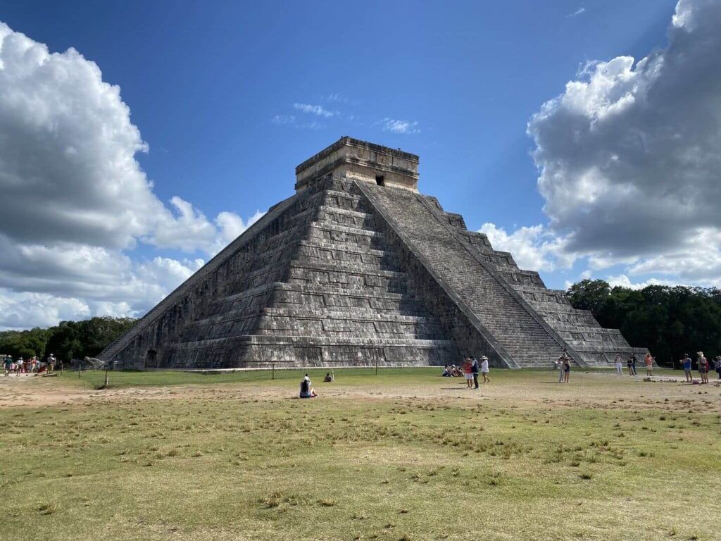 La piramide di Kukulka al Chichen Itza in Messico
