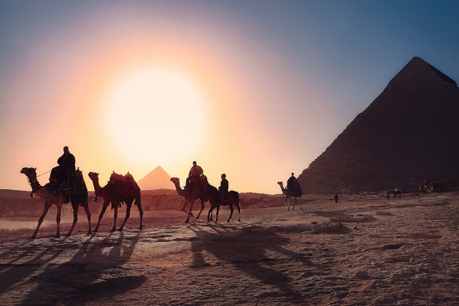 Cosa vedere in Egitto: Giza al tramonto
