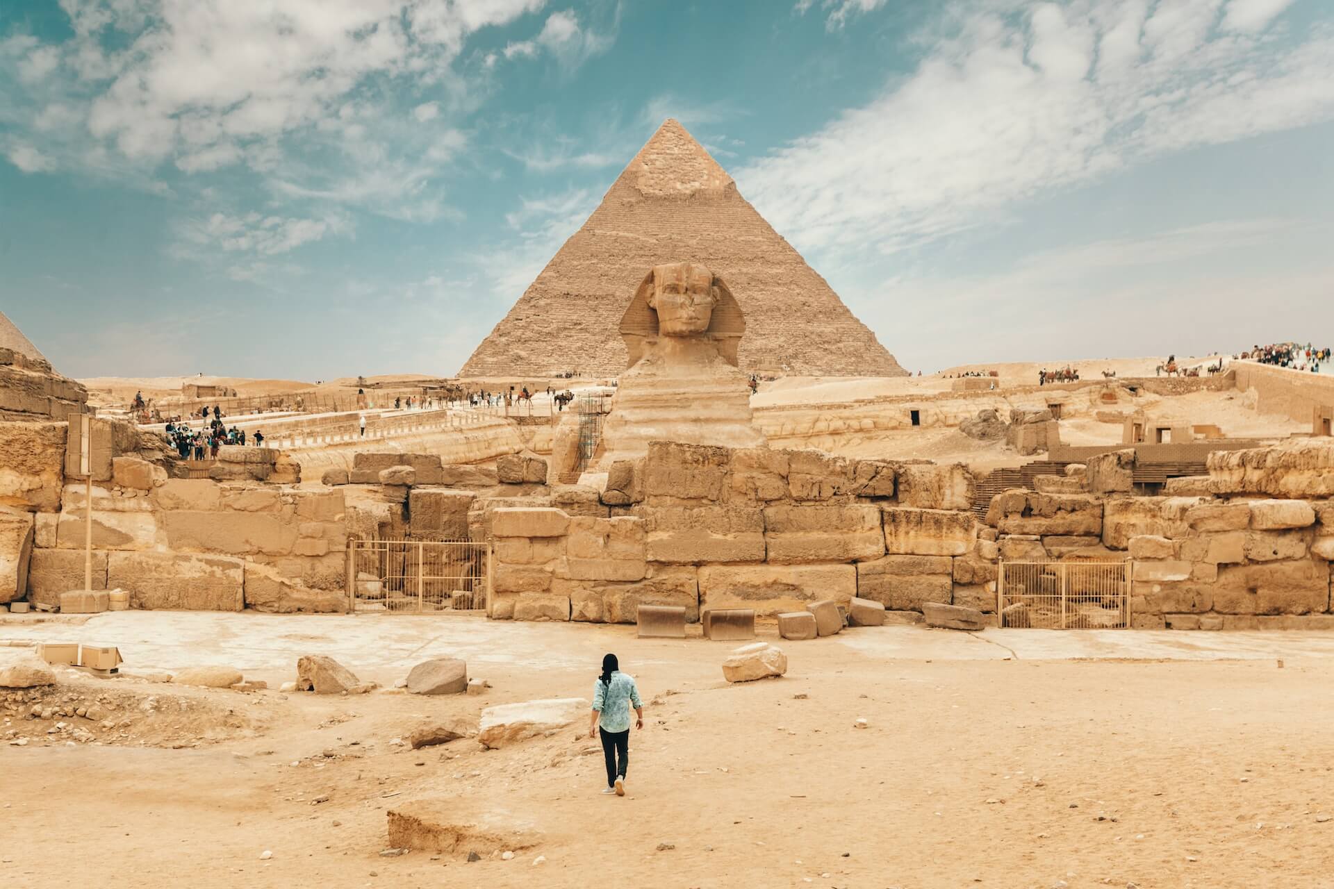 La sfinge del Cairo