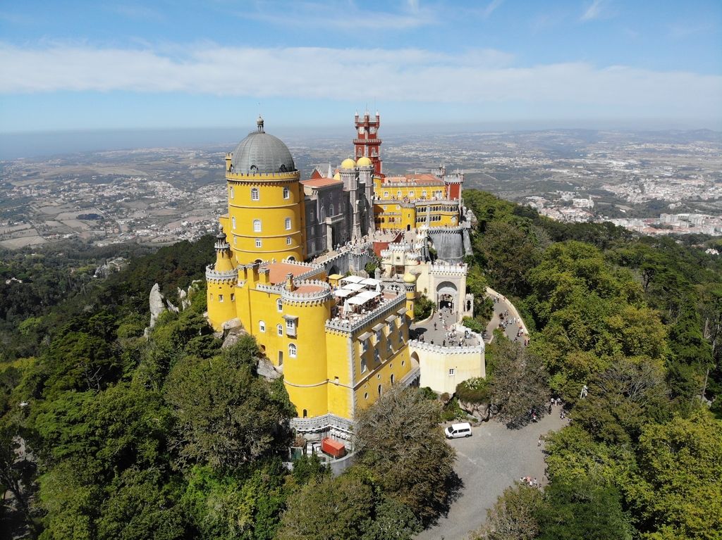 Palacio de pena di Sintra, Portogallo