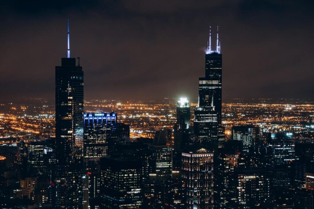 La bellezza dello Skyline di Chicago