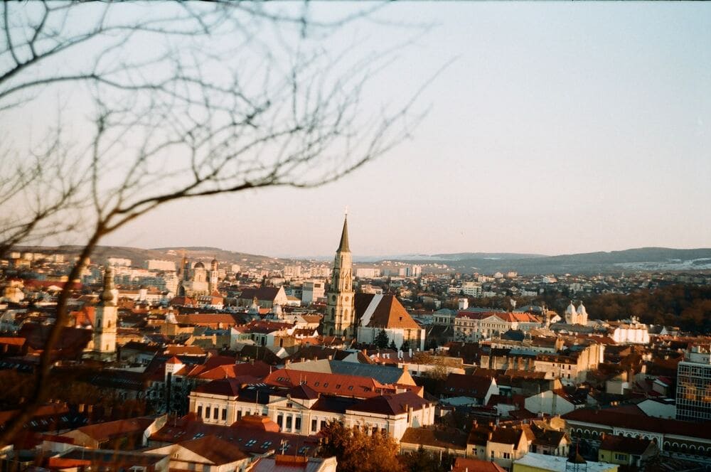 Panorama di Cluj Napoca