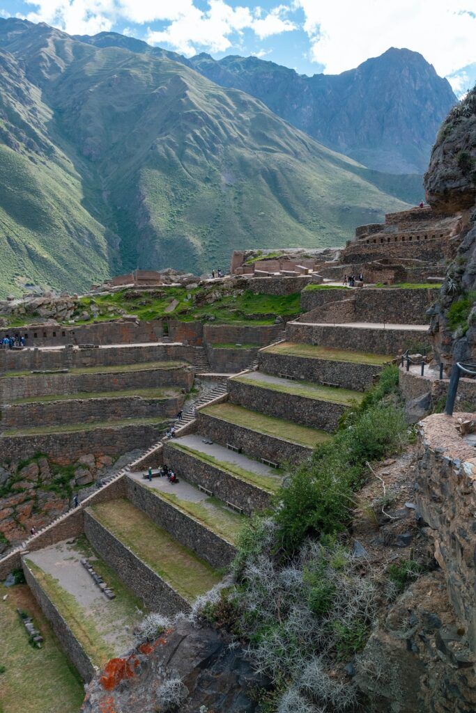 Vista delle rovine della città perduta Inca