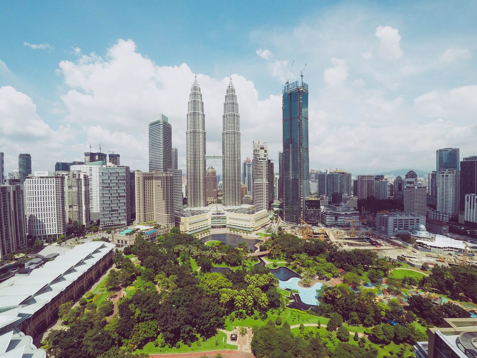 Panoramica su Kuala Lumpur
