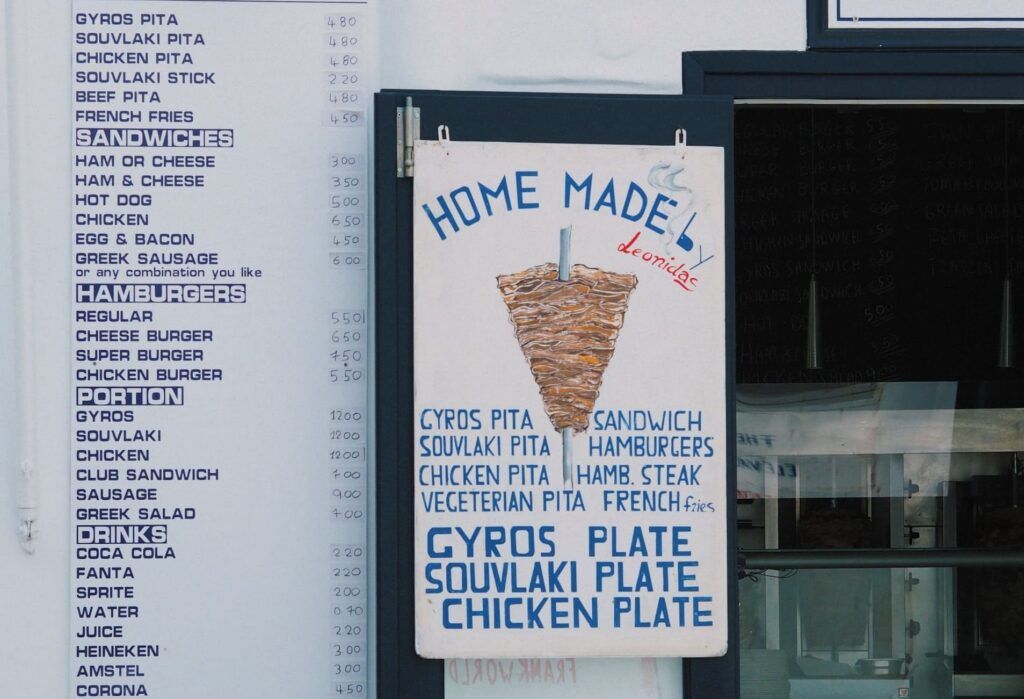 Cosa mangiare in Grecia