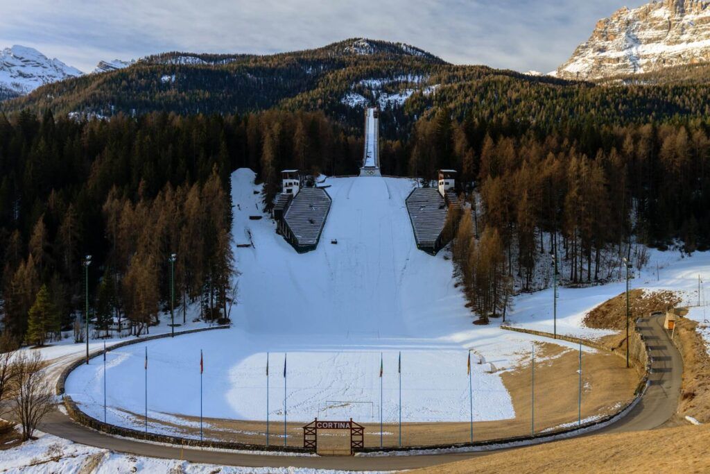 le piste da sci di Cortina d'Ampezzo