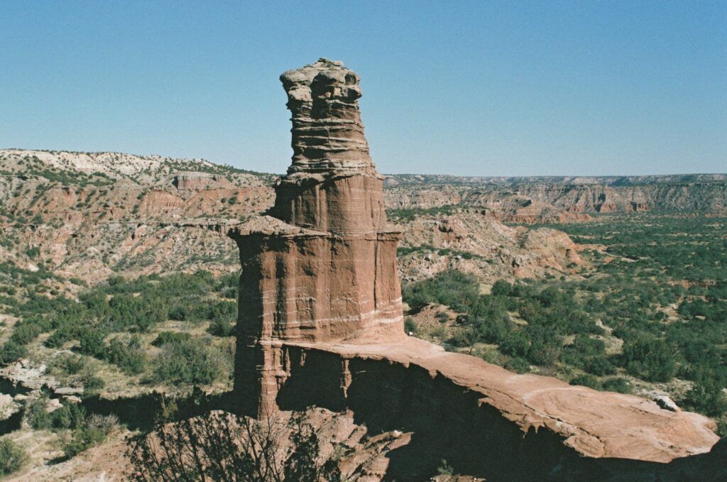 Le rocce del Palo Duro Canyon
