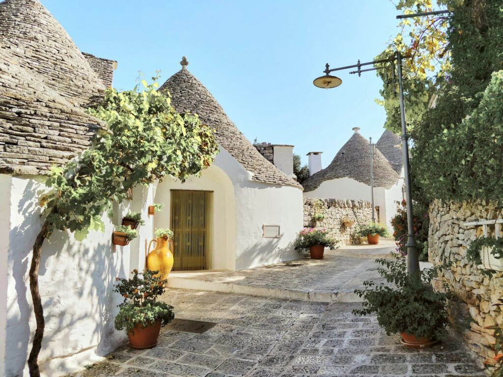 i tipici trulli di alberobello