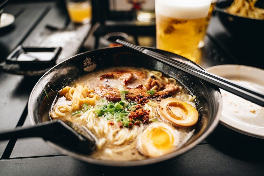 Ramen con uova