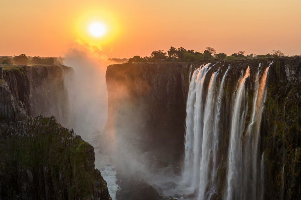 Cascate Vittoria in Zambia