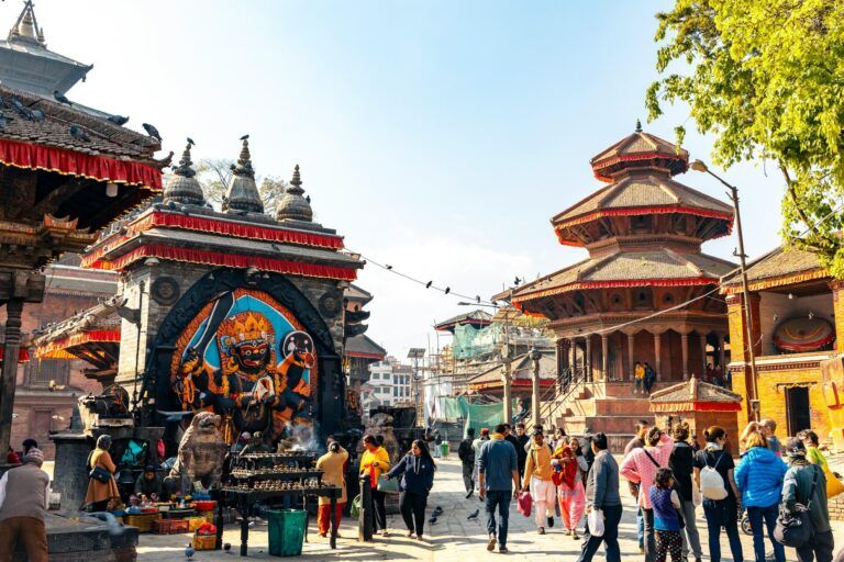 i colori e le vibes di Kathmandu