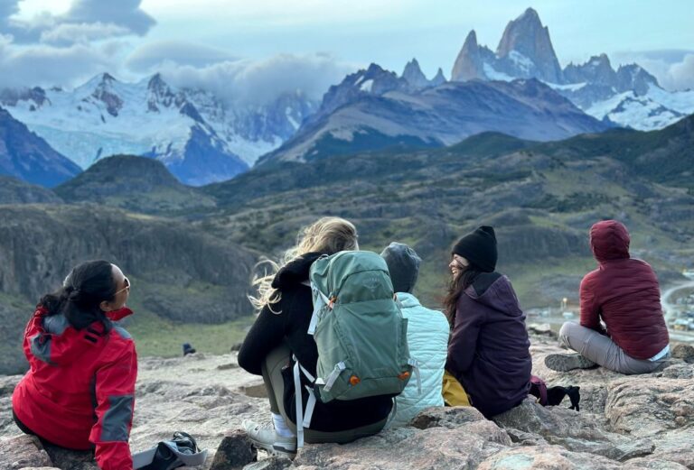 Gruppo di viaggio in Patagonia