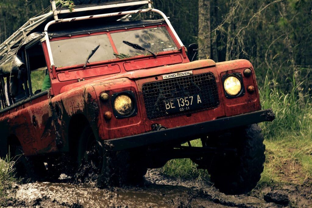 Jeep off-road per salire sul Monte Bromo