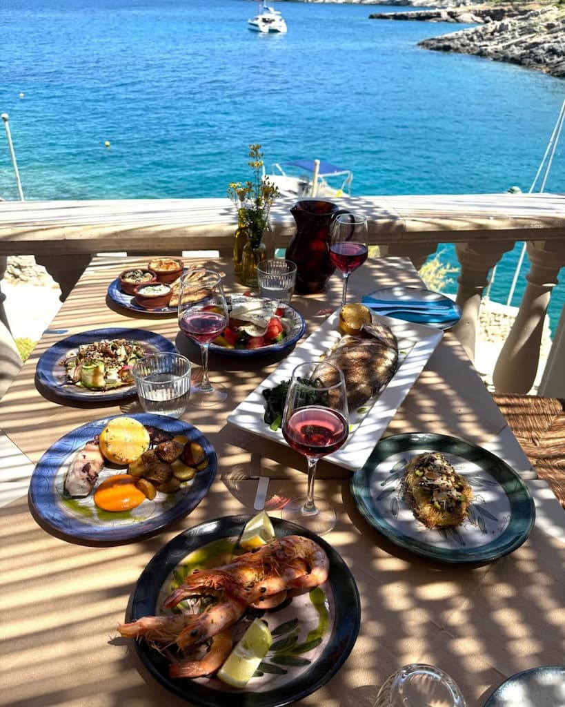 Ristorante Mikro nisi a Zante
