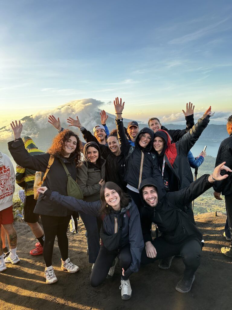 Gruppo WeRoad a Bali