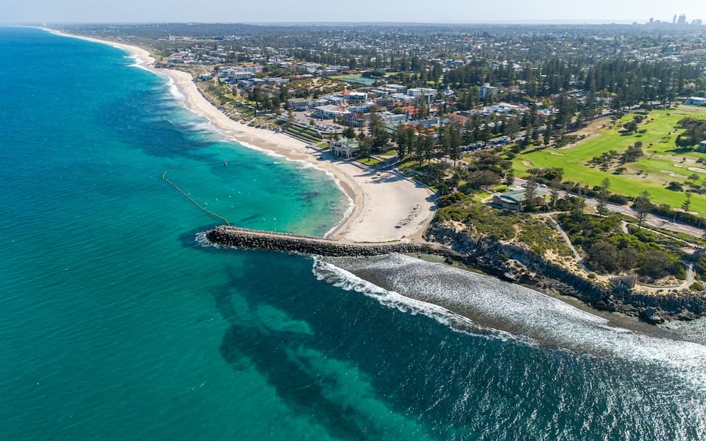 Cottesloe Beach a Perth
