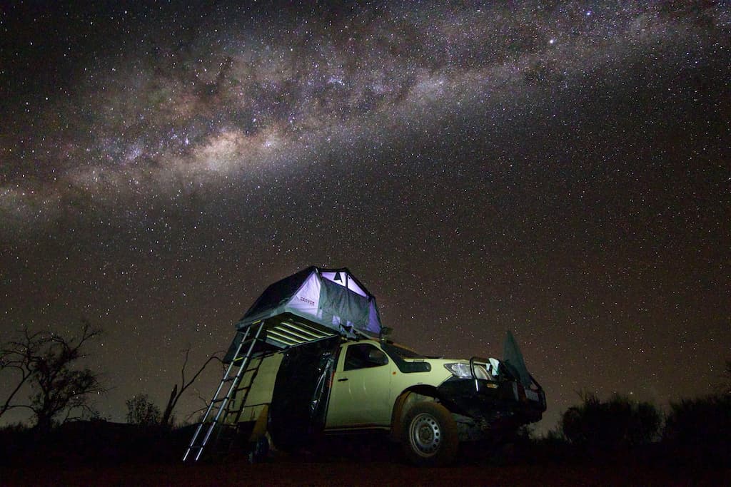 Cielo stellato al Karijini National Park