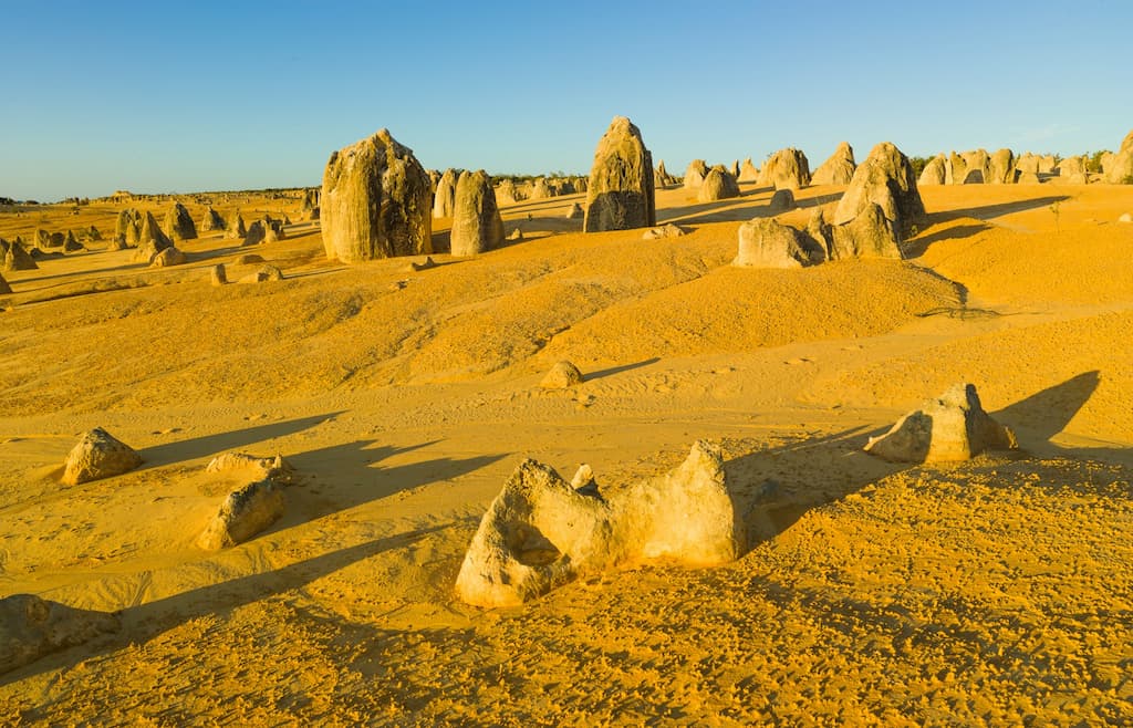 Deserto dei pinnacoli in Australia