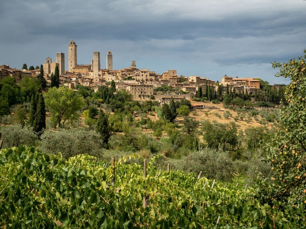 San Gimignano nella sua imponenza