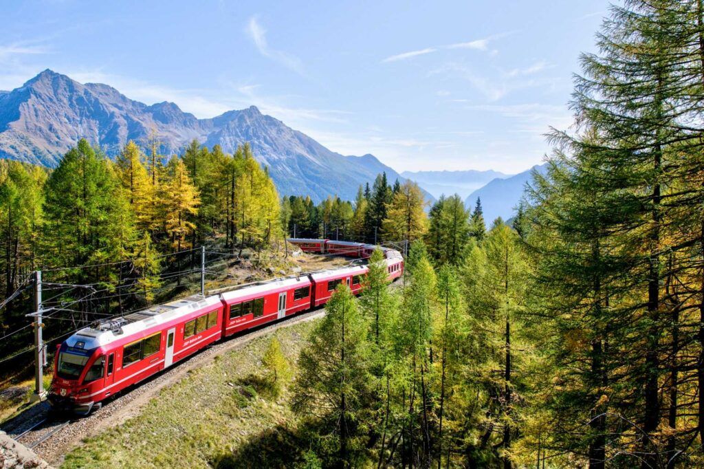 Trenino rosso del Bernina (Bernina Express).