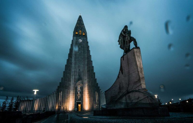 Hallgrímskirkja.