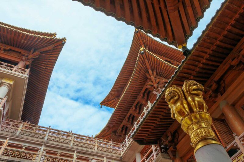 Tempio di Jing’an a Shanghai.