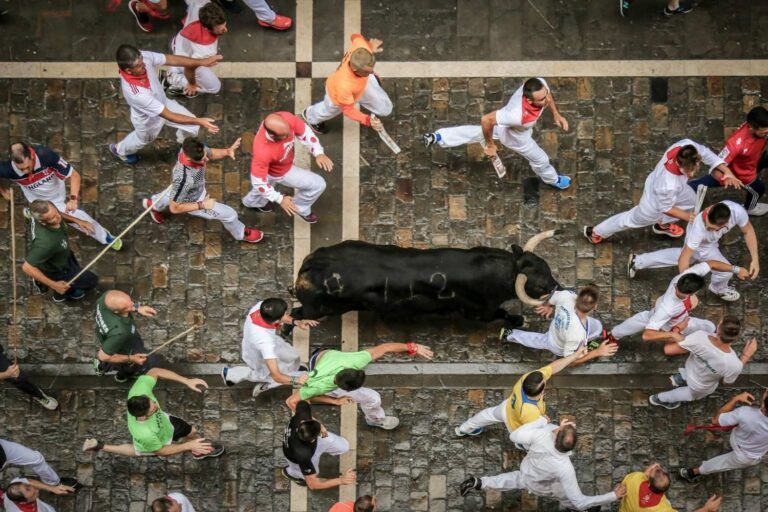 Encierro.