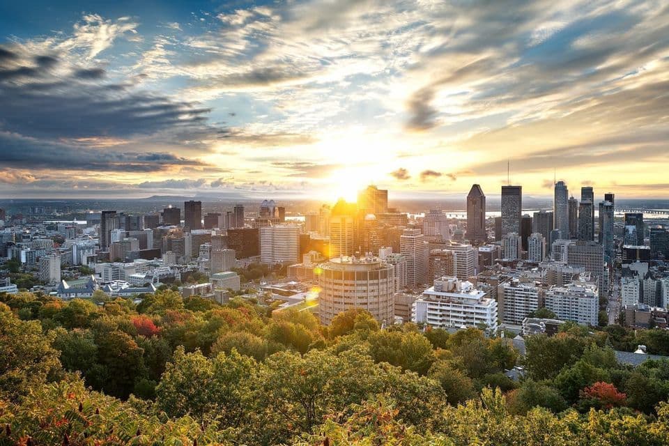 Montreal from Mont Royal Montreal from Mont Royal