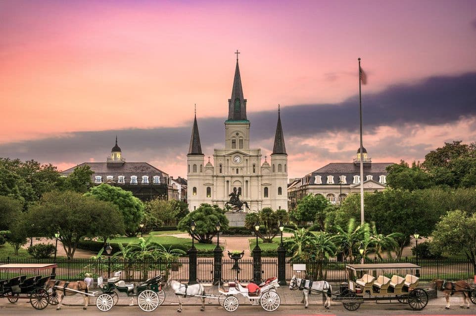 Jackson Square and St. Louis Cathedral Jackson Square and St. Louis Cathedral