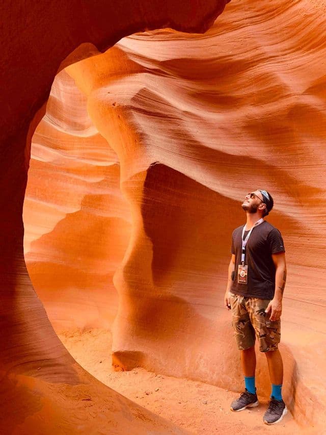 Antelope Canyon walls Antelope Canyon walls