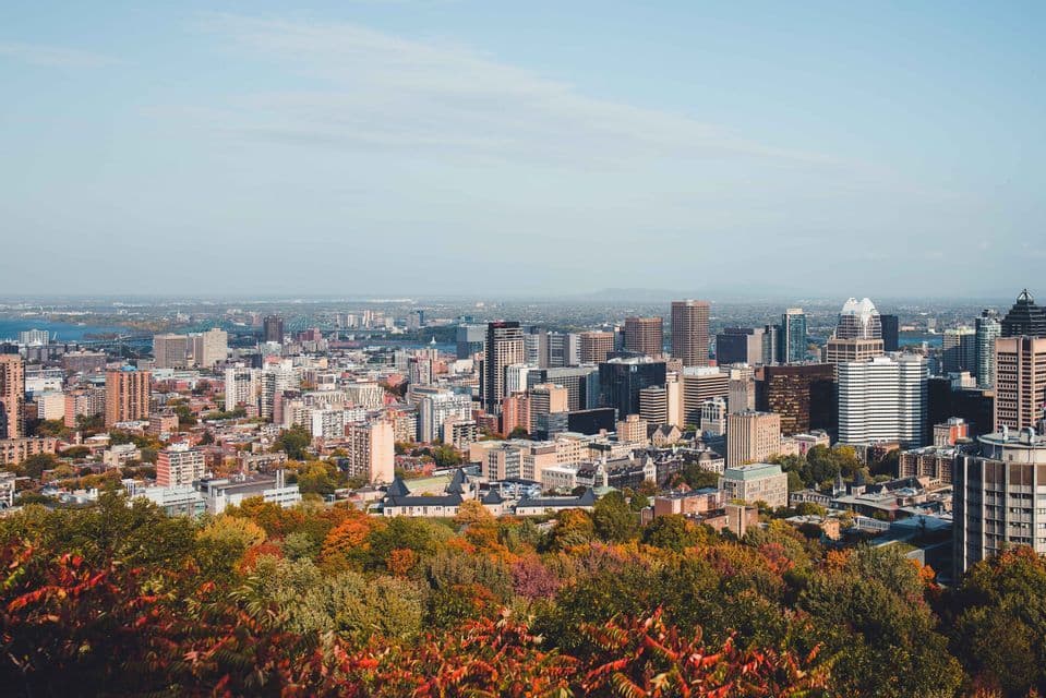 Montreal city view Montreal city view